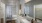 Large Bathrooms with Garden Soaking Tubs, Ample Counter Space and Cabinet Storage